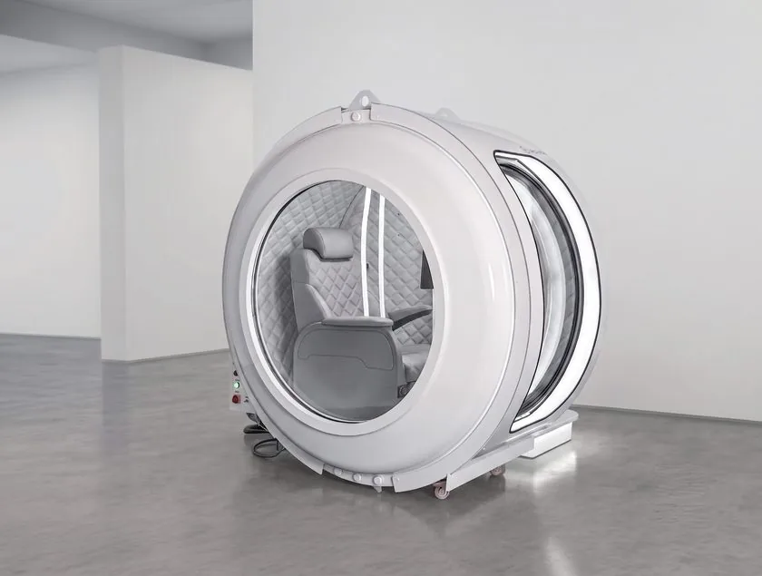 Medical-grade certified hard-shell chamber